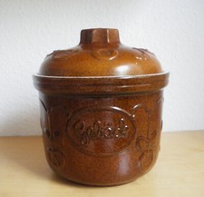 Scheurich Keramik Gebäckdose Vorrats Dose Plätzchen Gebäcktopf braun TOP