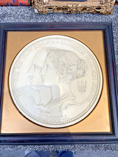 ROYAL MINT CLASSICS 1851 GROSSE AUSSTELLUNG VICTORIA & ALBERT 300mm Resin MEDAILLE