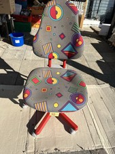 Moll Schreibtischstuhl / Drehstuhl Kinder Grau / Bunt NEU Ausstellungsstück