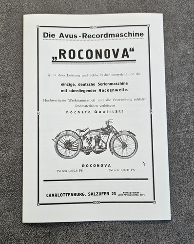 Roconova type motorrad - type,