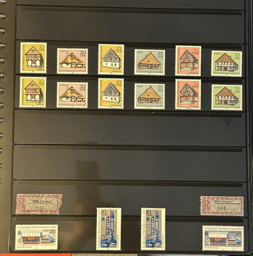 Ddr sammlung 1967 - ddr, 1967-1971
