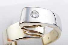 Solitär Brillant Diamant Ring