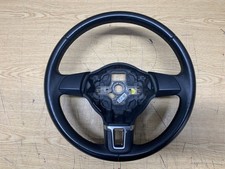 VW Golf VI 6 5K Lederlenkrad 3-Speichen Lenkrad 5K0419091J ORIGINAL *Kratzer*