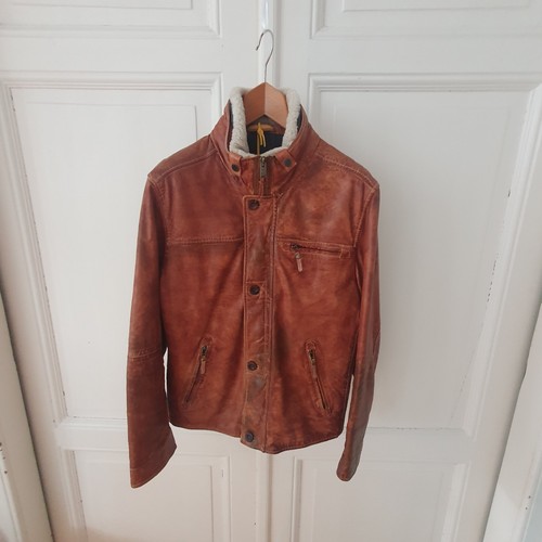 Camel active lederjacke herren - active,