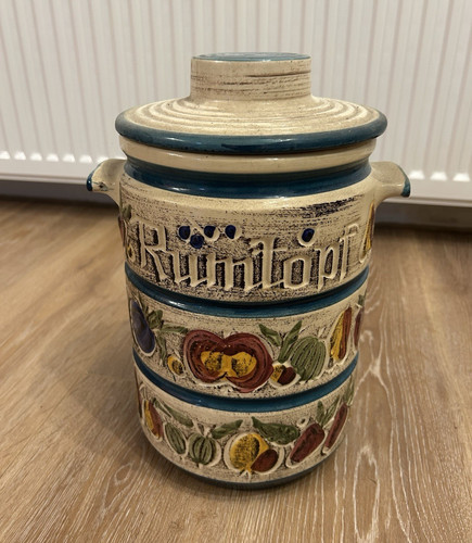 Keramik rhumtopf vorratsdose - rhumtopf,