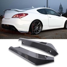 2X Carbon Heckstoßstange Lip