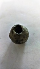 antik   Spinnwirtel aus Blei - Hand Spindel 