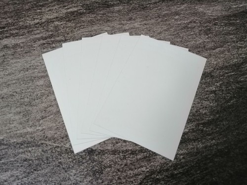 6er set steckkarte weiß - set,