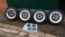 OZ Turbo Felgen 7Jx15 ET38 4x108 Audi 80 90 100 Typ 89 44 aufgearbeitet