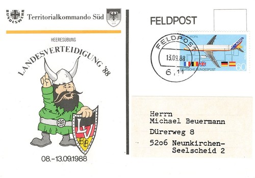 155478 feldpost bundeswehr - feldpost,