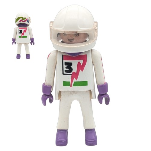 Playmobil figur pilot - figur, weiß
