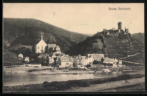 Ansichtskarte beilstein - ansichtskarte, /