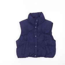 H&M Divided Damen Weste blau