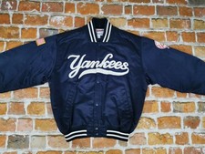 *MAJESTIC ATHLETIC AUTHENTIC USA  BASEBALL JACKE*NEW YORK YANKEES*GR: L*RARITÄT