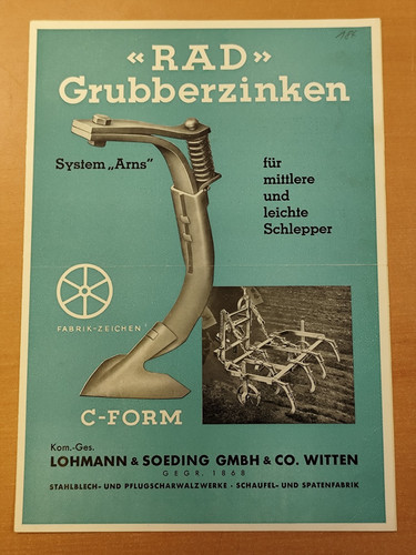 Rad grubberzinken lohmann - lohmann, &