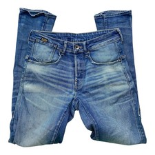 G-Star Jeans W27 L32 Blau A-Crotch Tapered Stretch Schrittlänge 78 cm Herren