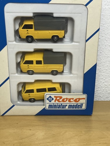 Roco miniatur modell post - post, set