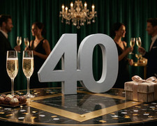 XXL Deko Zahl personalisiert-