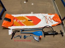 Aufblasbares SUP-Set: Surfbrett + Handpumpe + Paddel, 100x45x30cm (Gebraucht)