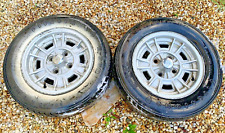 2x Cromadora Alufelge Aluminiumfelge 6x13 von 1970 für Ford Oldtimer