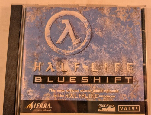 Half life blue shift - half-life:, (pc)