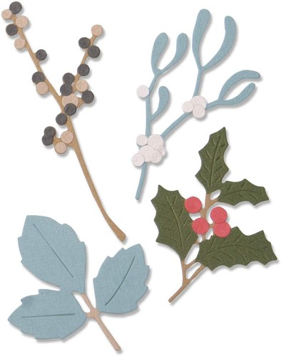 Sizzix winter leaves - sizzix,