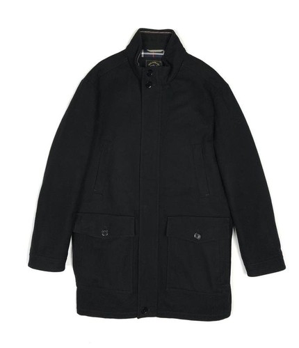 Men paul shark coat black - coat,