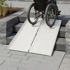 Rollstuhlrampe klappbar Alu