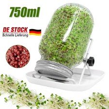 NEU Sprossenglas Keimglas Set