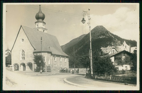 Echt foto davos dorf - echt, ak