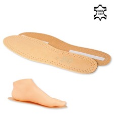 Schuheinlagen Leder Sohlen mit