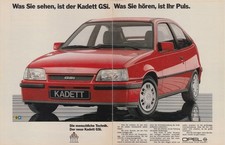 Opel Kadett GSi-Advertising