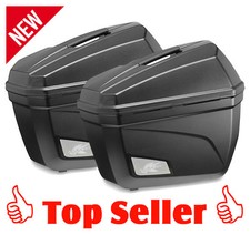 Kappa K22N Monokey Seitenkoffer, linke & rechte Seite, 22 Liter in schwarz, NEU 