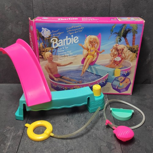 Vintage barbie swimming pool - swimming,