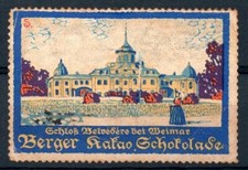 Reklamemarke BERGER Kakao und