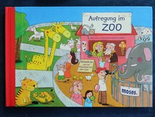 Aufregung im Zoo - Rätselkrimi und viel Wissenswertes über Zoos, Bilderbuch