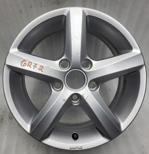 1x Alufelge 15 Zoll 6.0" 5x112