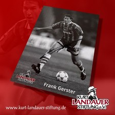 Autogrammkarte Frank Gerster - Kurt Landauer Stiftung