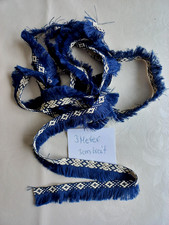 Fransenborte Borte Wolle Vintage