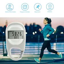 3D Schrittzähler Pedometer Joggen Wandern Laufen Gehen mit Clip Messgerät Sport