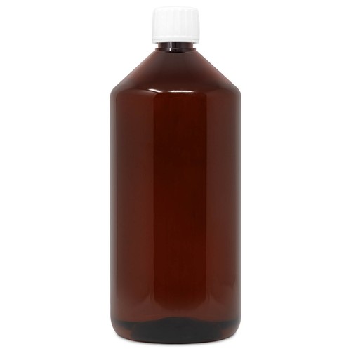 Flasche braun mit deckel l - flasche,