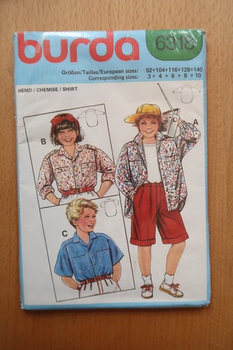 Burda schnittmuster 6818 - schnittmuster,