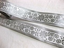 Brokat-Borte Webband Floral