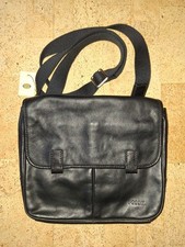 Fossil Tasche Umhängetasche Leder schwarz 