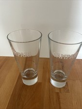 2 x Campari Glas Likörglas Aperitifglas Longdrinkglas
