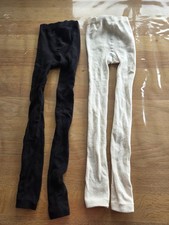 Unisex Kinder Stricklegging 134/140 122/128 Ergee Weiß Schwarz