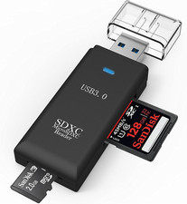 LUPO USB 3.0 Kartenleser Adapter für SD SDHC MMC RSMMC MMC Mobile MMC Micro SDX