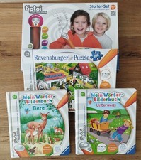 Tiptoi Sammlung - Starterset mit Stift - 2 Bücher- 1 Puzzle 