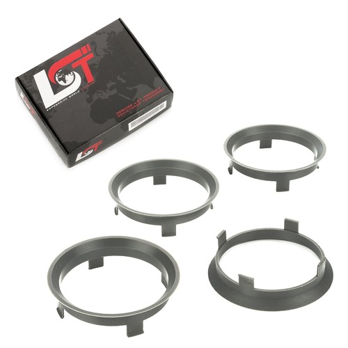 Zentrierringe anthrazit - 4x,