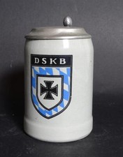 Keglerkrug dskb zinndeckel 5 - dskb, 0,5